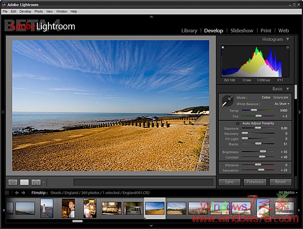 Photoshop Lightroom V2.5 ɫЯ
